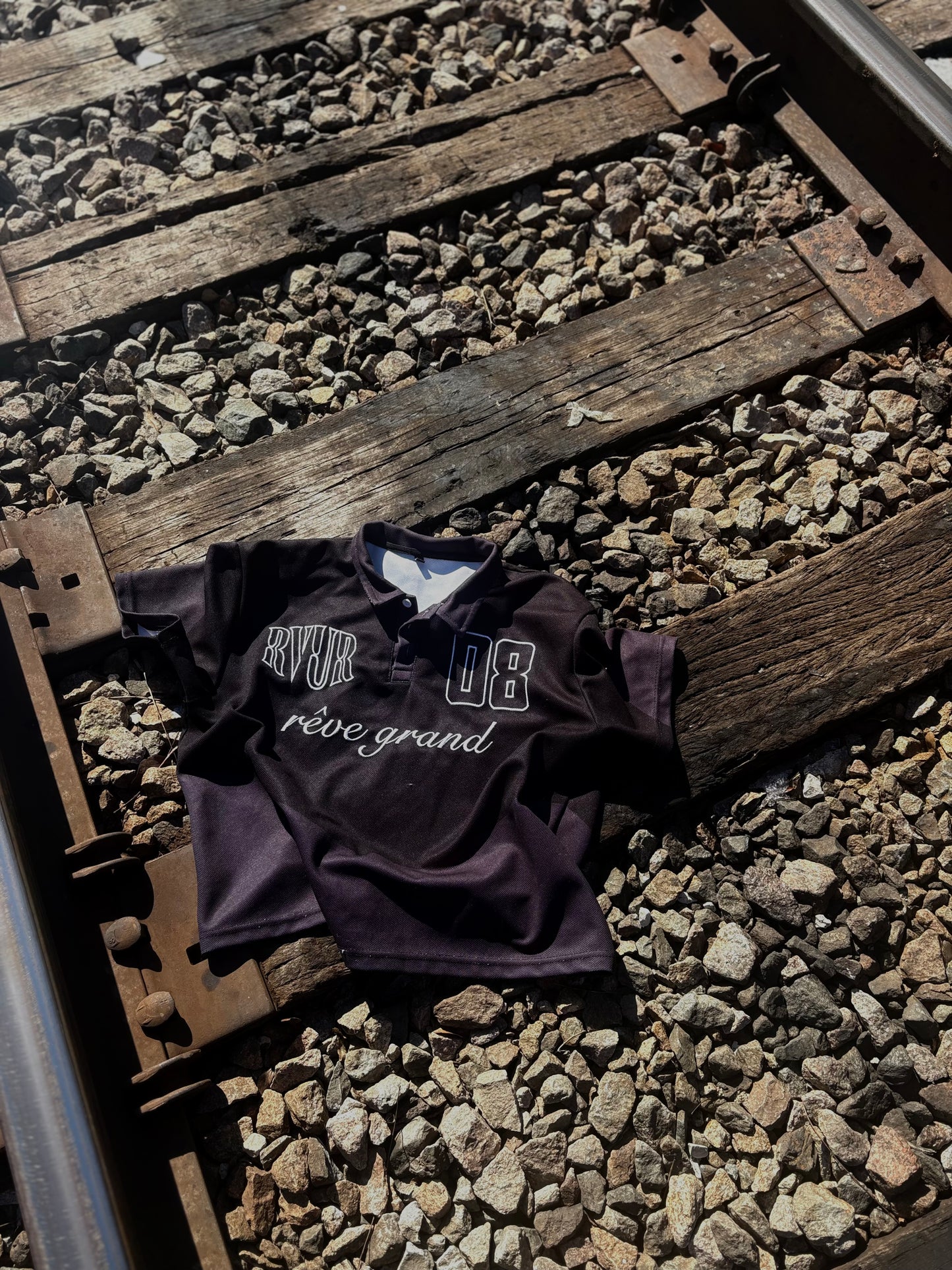 Black RVUR polo