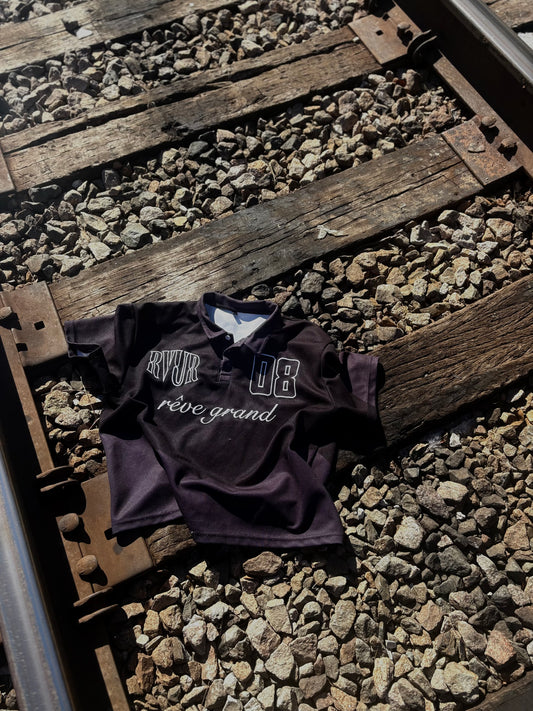 Black RVUR polo